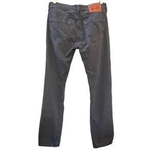 Levi’s - Men’s 501 Medium Gray Jeans - Size 30 x 30 - Lightweight Denim Twill